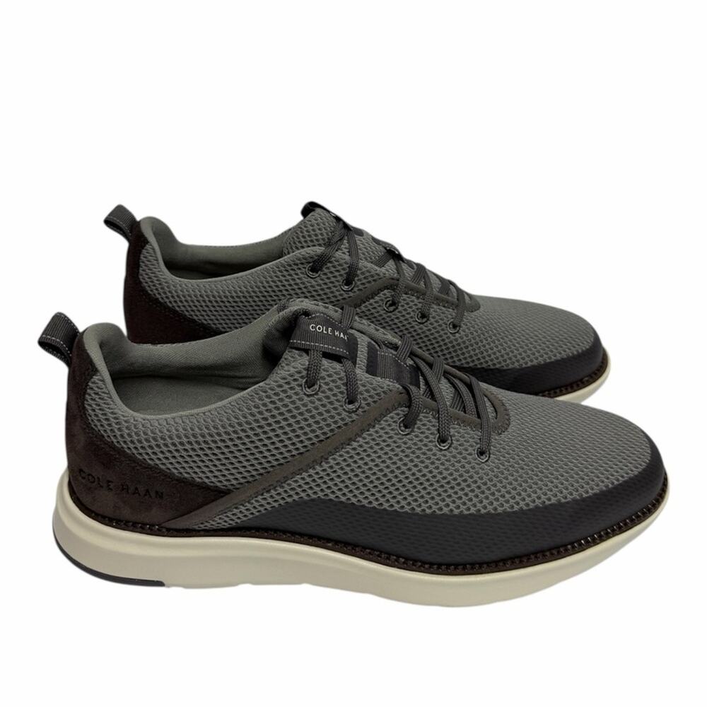 Cole Haan Men's Gray Brown Men Grand Atlantic Sneakers Size 11 BRAND NEW